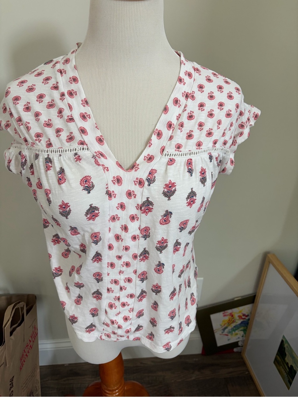 Lucky Brand Floral Shirt